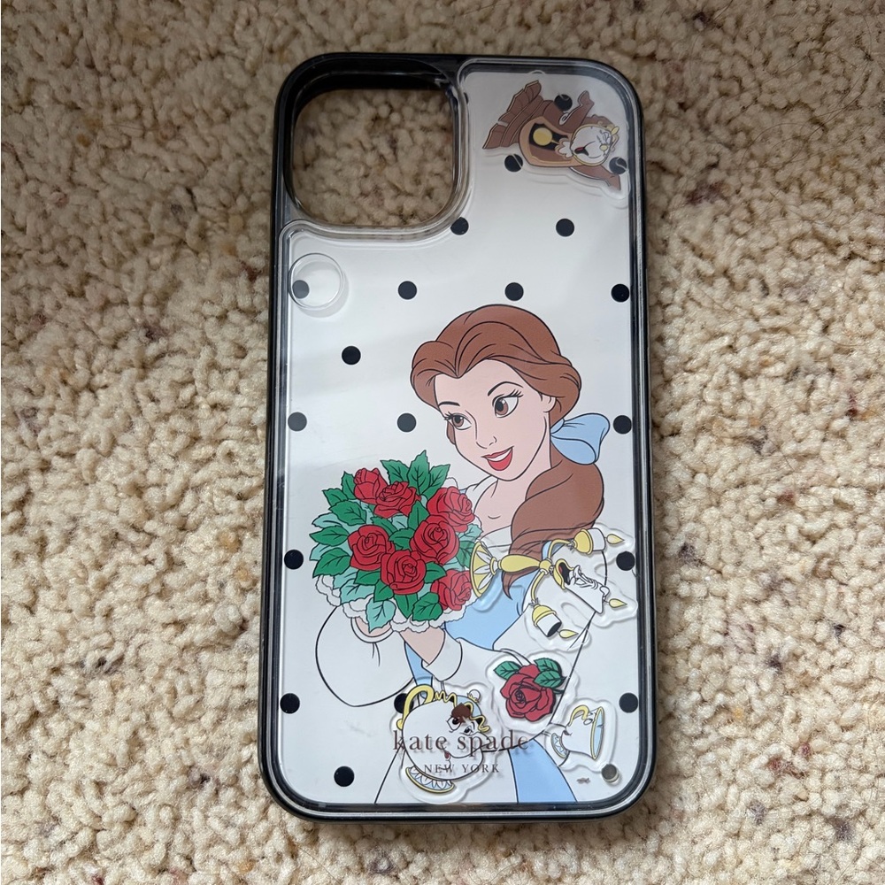 kate spade Belle iPhone Case - Black and White